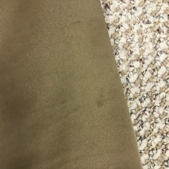 Brown Tan Military Style Zip-Up Coat Jacket - Picture 10 of 10